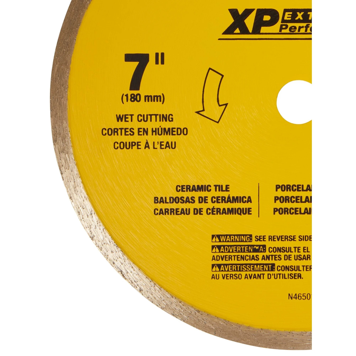 DEWALT 7-in Dry Continuous Rim Diamond Saw Blade 5 DEWALT 7-in Dry Continuous Rim Diamond Saw Blade -DeWALT 60536435