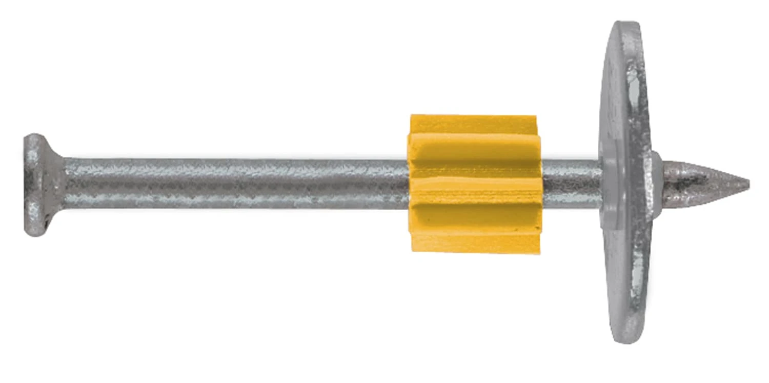 DEWALT 100 -Pack 2-1/2-in Washered Drive Pin 1 DEWALT 100 -Pack 2-1/2-in Washered Drive Pin -DeWALT 62581111