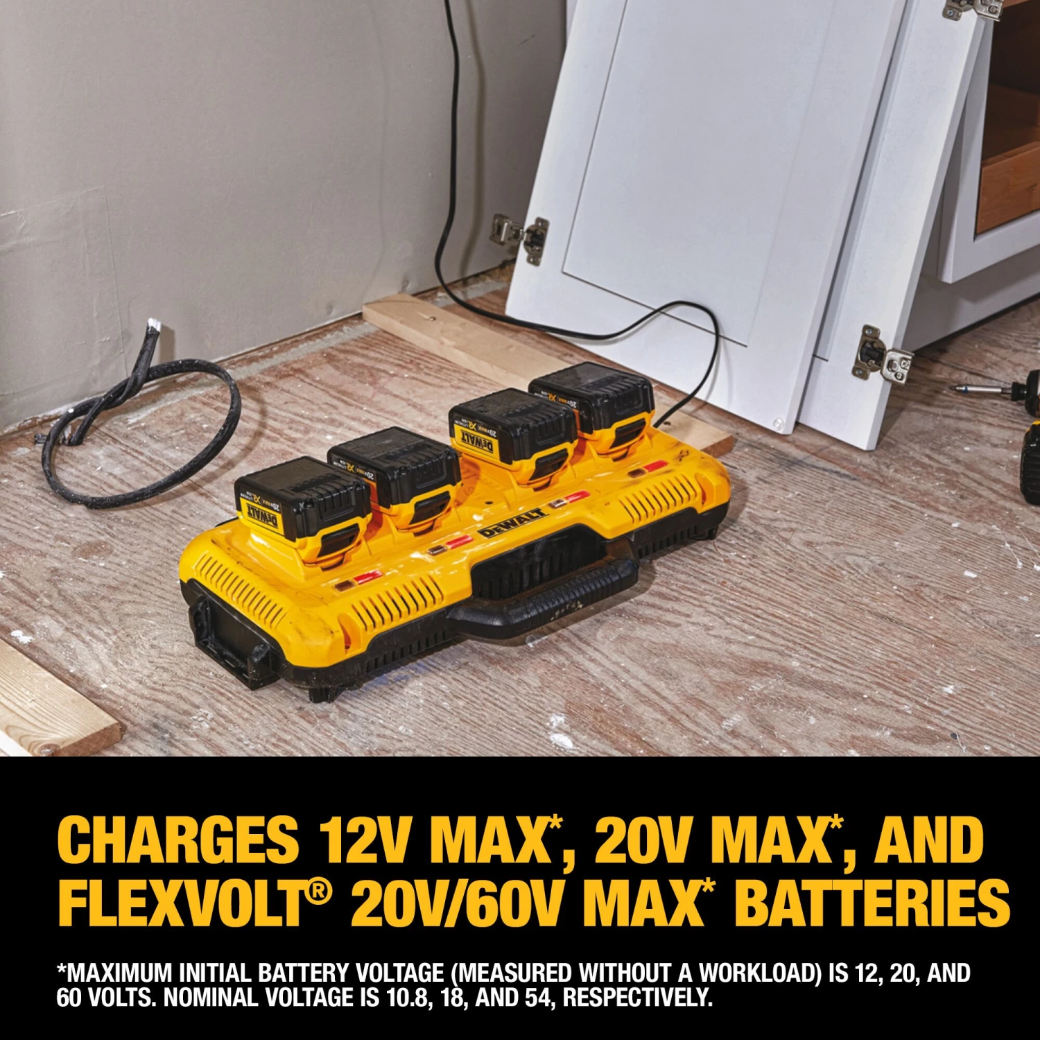 DEWALT 20 -Volt Lithium-ion ( Battery Charger ) 4 DEWALT 20 -Volt Lithium-ion ( Battery Charger ) -DeWALT 63590037
