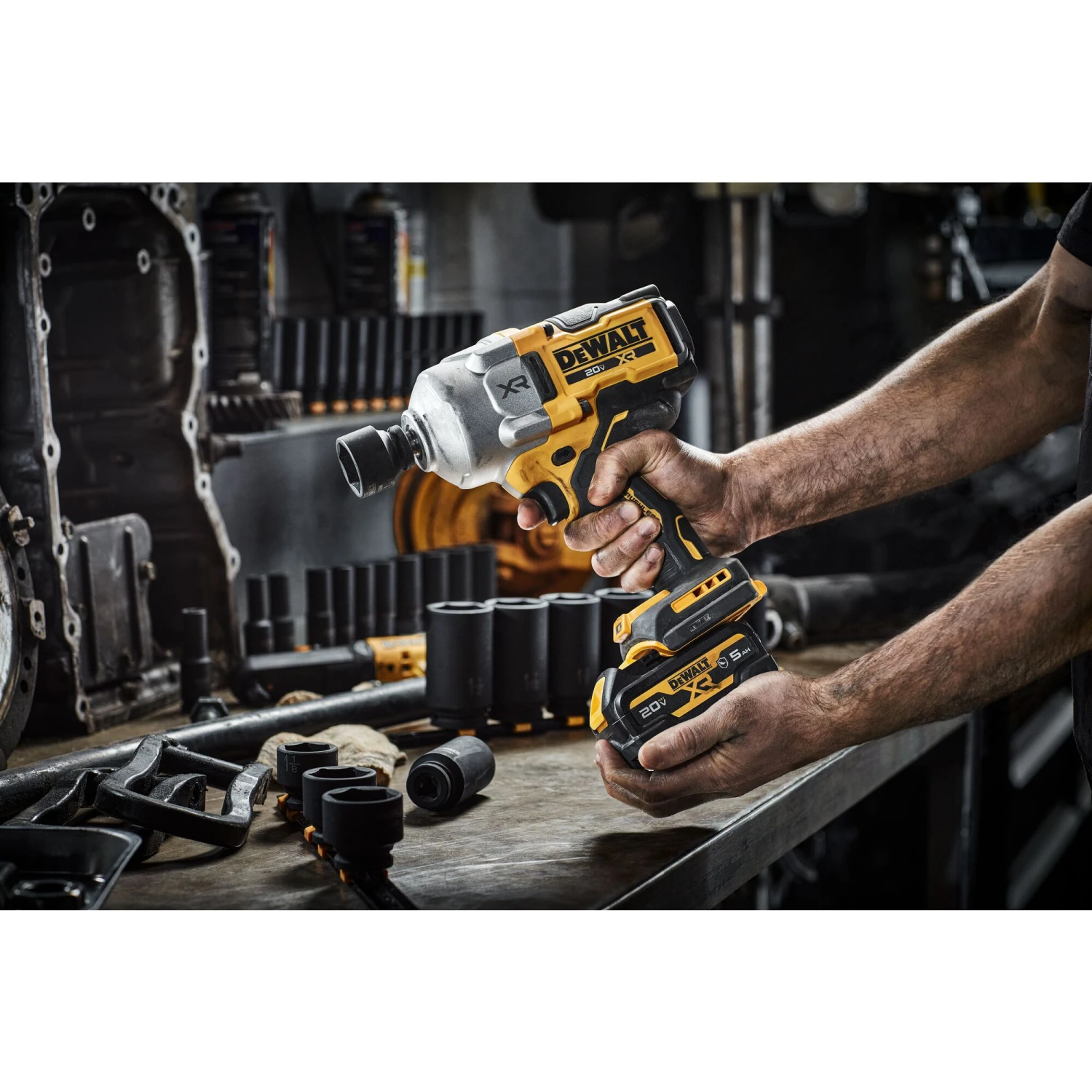 DEWALT XR 20-volt Max Variable Speed Brushless 1/2-in Drive Cordless Impact Wrench (Battery Not Included And Charger Not Included) 16 DEWALT XR 20-volt Max Variable Speed Brushless 1/2-in Drive Cordless Impact Wrench (Battery Not Included And Charger Not Included) -DeWALT 65370111