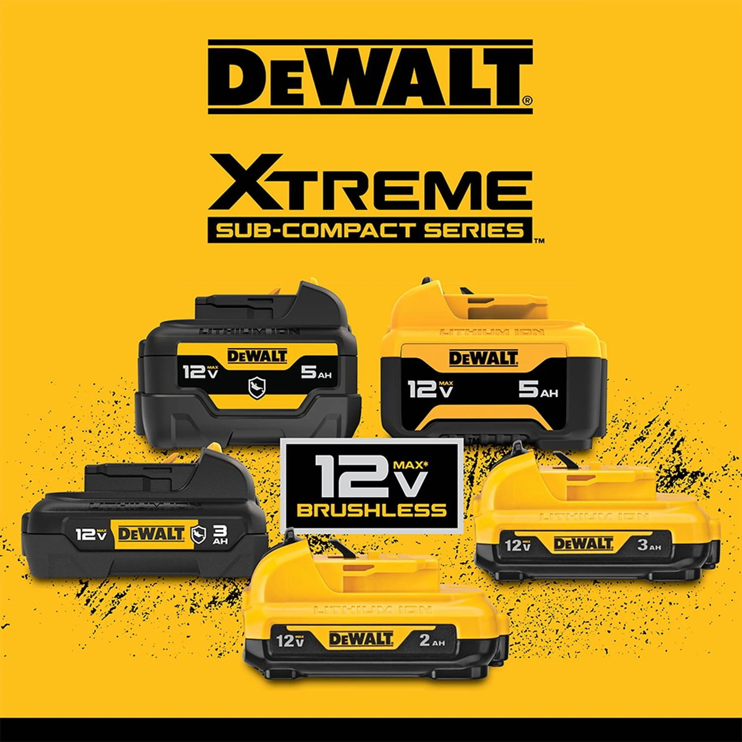 DEWALT XTREME 2-Tool 12V MAX XR Brushless DrilI/Impact Driver With Bag (2-Batteries And Charger Included) 14 DEWALT XTREME 2-Tool 12V MAX XR Brushless DrilI/Impact Driver With Bag (2-Batteries And Charger Included) -DeWALT 65561038