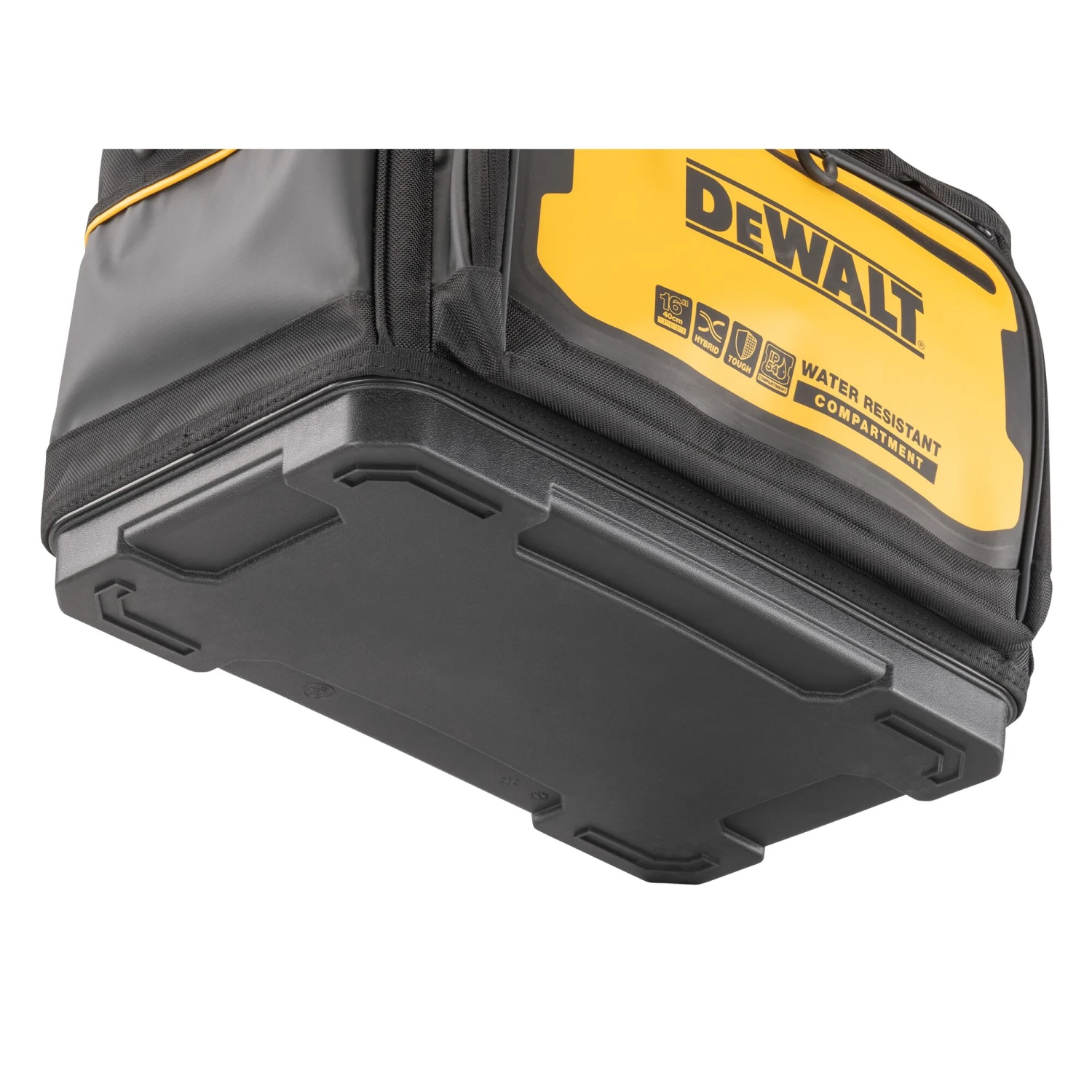 DEWALT Black/Yellow Ballistic Nylon 11-in W X 11.75-in D X 16.125-in L Zippered Tool Bag 9 DEWALT Black/Yellow Ballistic Nylon 11-in W X 11.75-in D X 16.125-in L Zippered Tool Bag -DeWALT 66266575