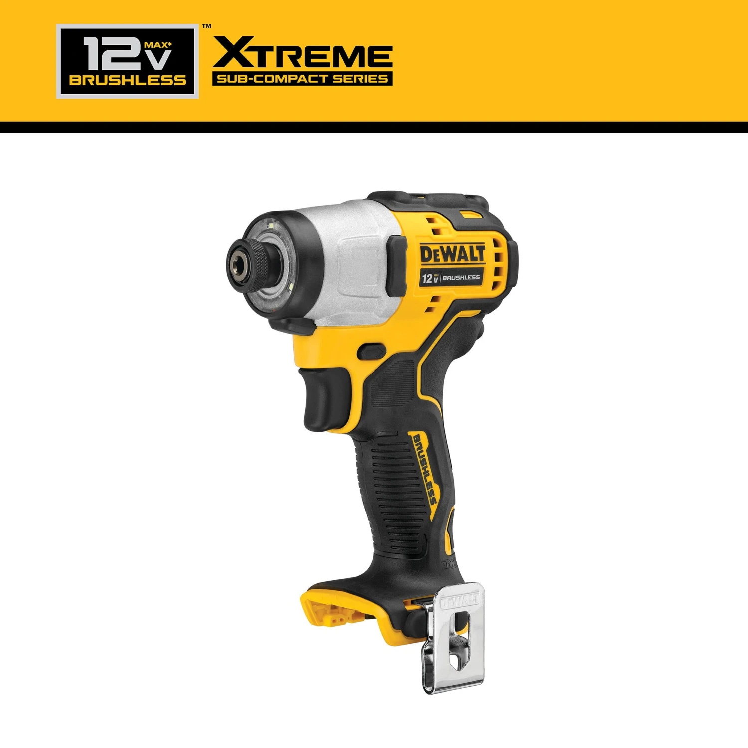 DEWALT XTREME 12-volt Max 1/4-in Brushless Cordless Impact Driver (Battery Not Included And Charger Not Included ) 2 DEWALT XTREME 12-volt Max 1/4-in Brushless Cordless Impact Driver (Battery Not Included And Charger Not Included ) -DeWALT 66791770