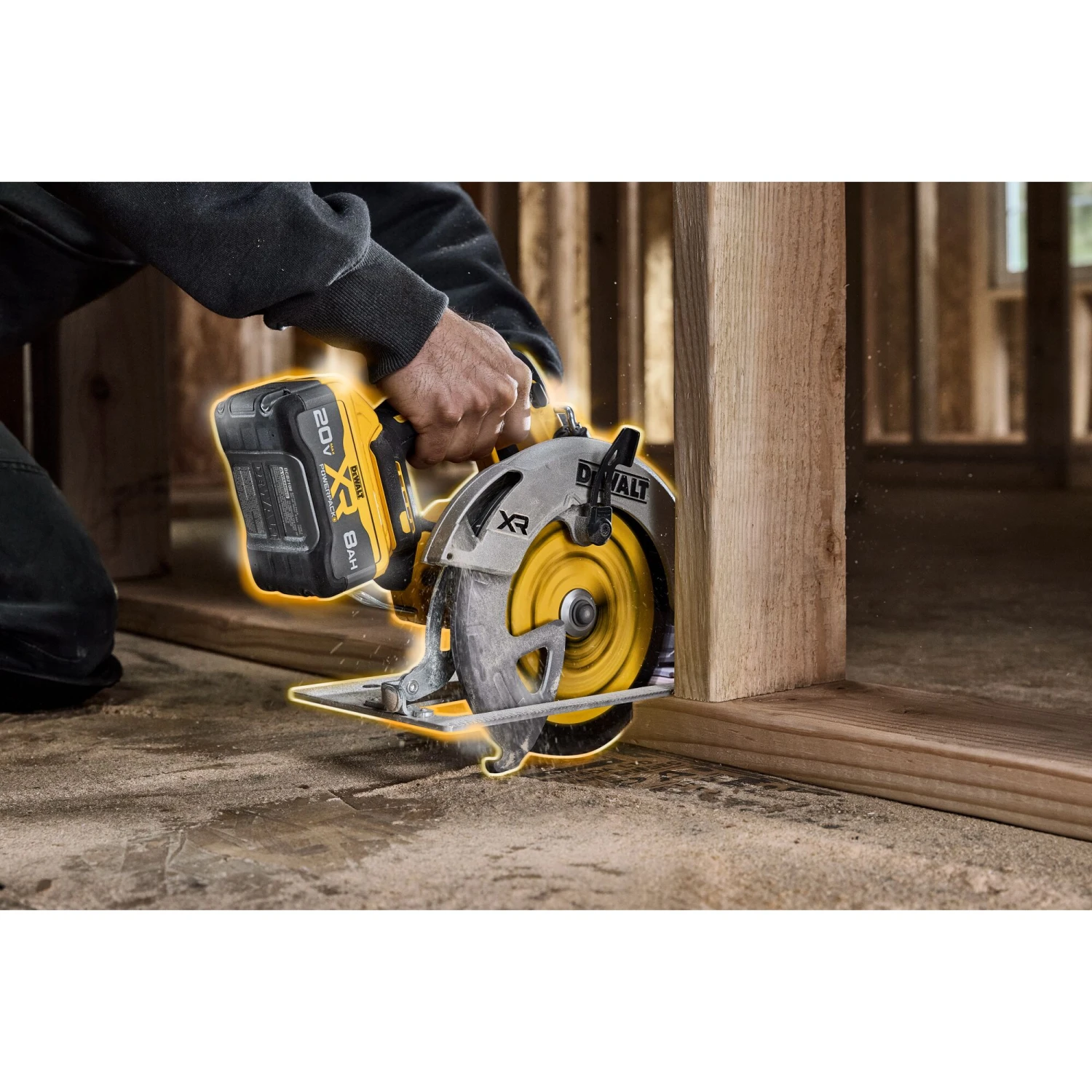 DEWALT XR 20-volt Max 7-1/4-in Brushless Cordless Circular Saw (Battery Not Included And Charger Not Included) 17 DEWALT XR 20-volt Max 7-1/4-in Brushless Cordless Circular Saw (Battery Not Included And Charger Not Included) -DeWALT 67024729