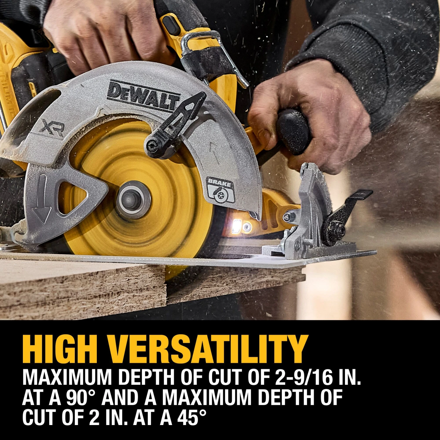 DEWALT XR 20-volt Max 7-1/4-in Brushless Cordless Circular Saw (Battery Not Included And Charger Not Included) 7 DEWALT XR 20-volt Max 7-1/4-in Brushless Cordless Circular Saw (Battery Not Included And Charger Not Included) -DeWALT 67024735