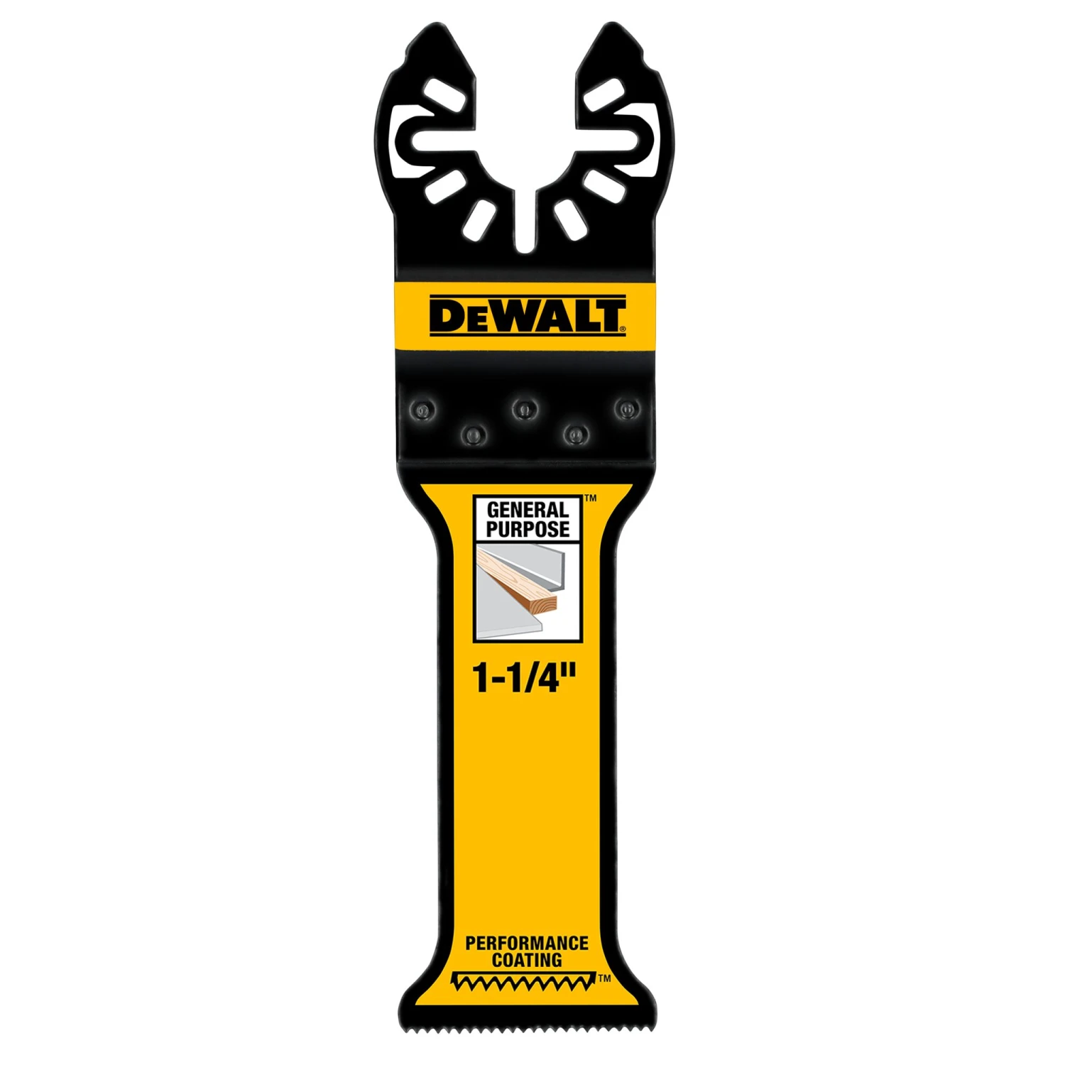 DEWALT Titanium Nitride Coated HSS Oscillating Tool Blade 1 DEWALT Titanium Nitride Coated HSS Oscillating Tool Blade -DeWALT 67737819