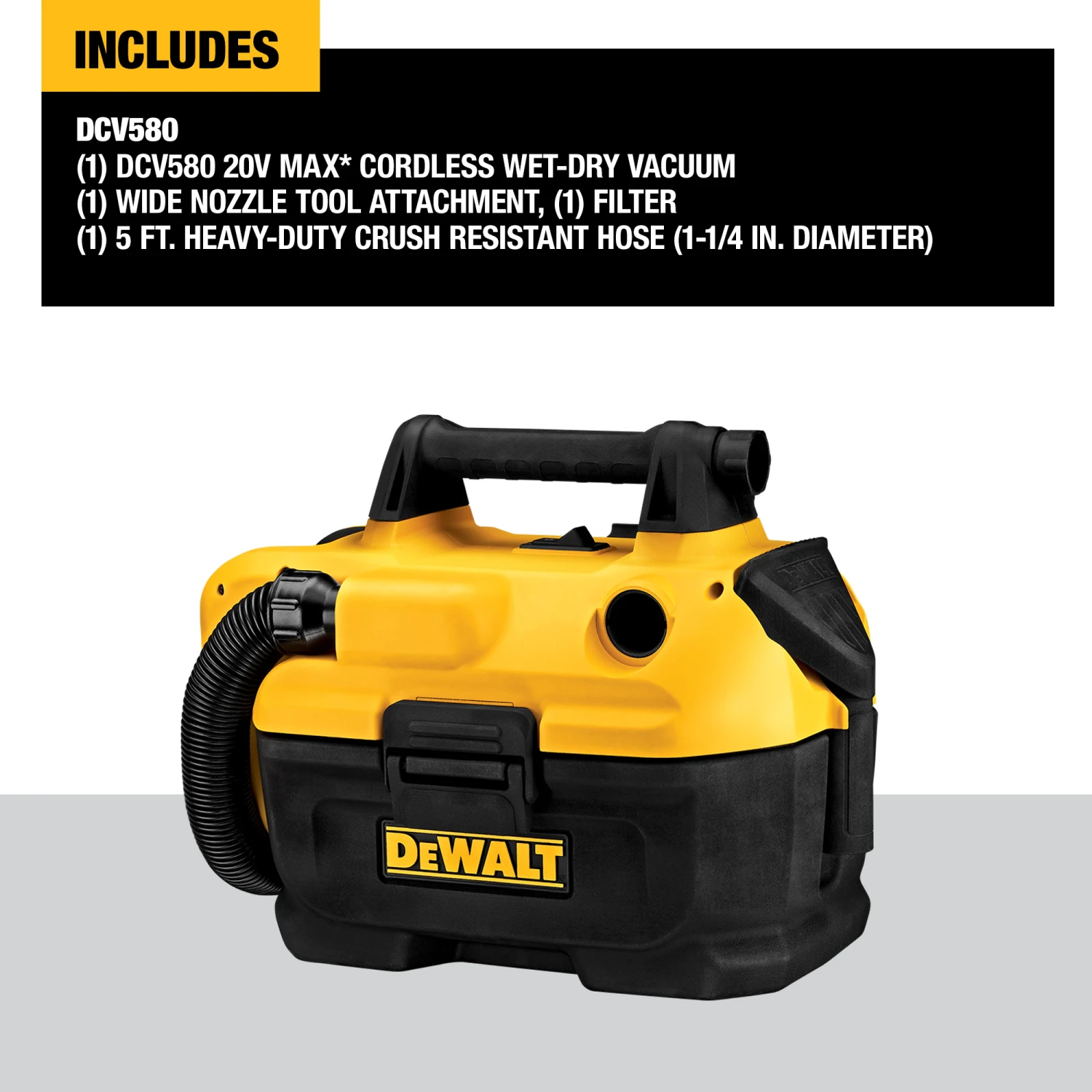 DEWALT 20-volt Max 2.0-Gallon Cordless Wet/Dry Shop Vacuum (Battery Not Included) 2 DEWALT 20-volt Max 2.0-Gallon Cordless Wet/Dry Shop Vacuum (Battery Not Included) -DeWALT 68518682