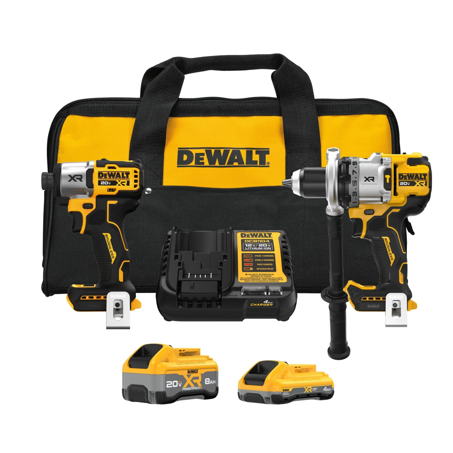 DEWALT 20-volt Max 2 -Tool Brushless Power Tool Combo Kit With Soft Case ( 2 -Batteries Included And Charger Included ) 1 DEWALT 20-volt Max 2 -Tool Brushless Power Tool Combo Kit With Soft Case ( 2 -Batteries Included And Charger Included ) -DeWALT 71133901