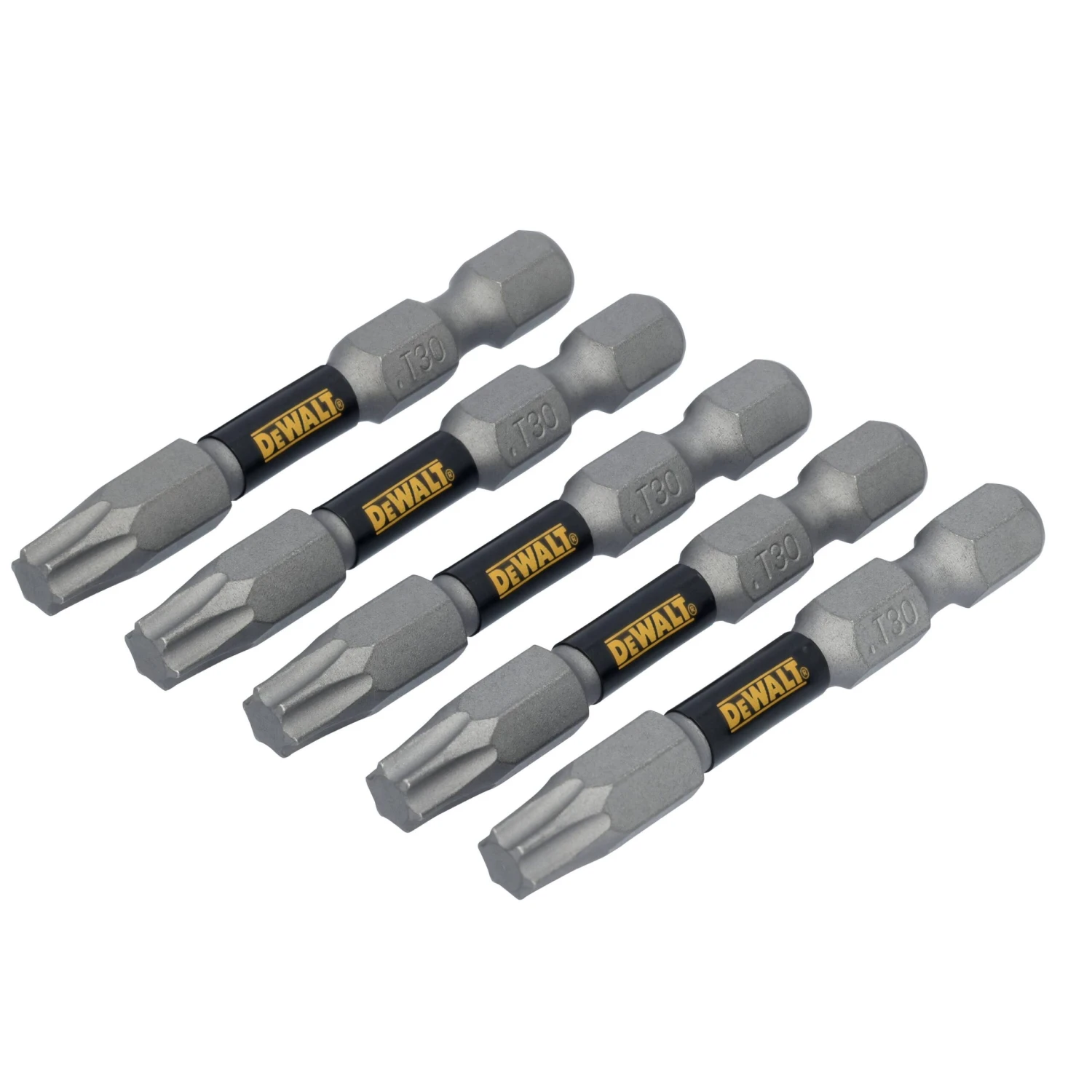 DEWALT TOUGH GRIP 2-in T30 Torx Screwdriver Bit Set 5 -Piece 3 DEWALT TOUGH GRIP 2-in T30 Torx Screwdriver Bit Set 5 -Piece -DeWALT 72028306 scaled
