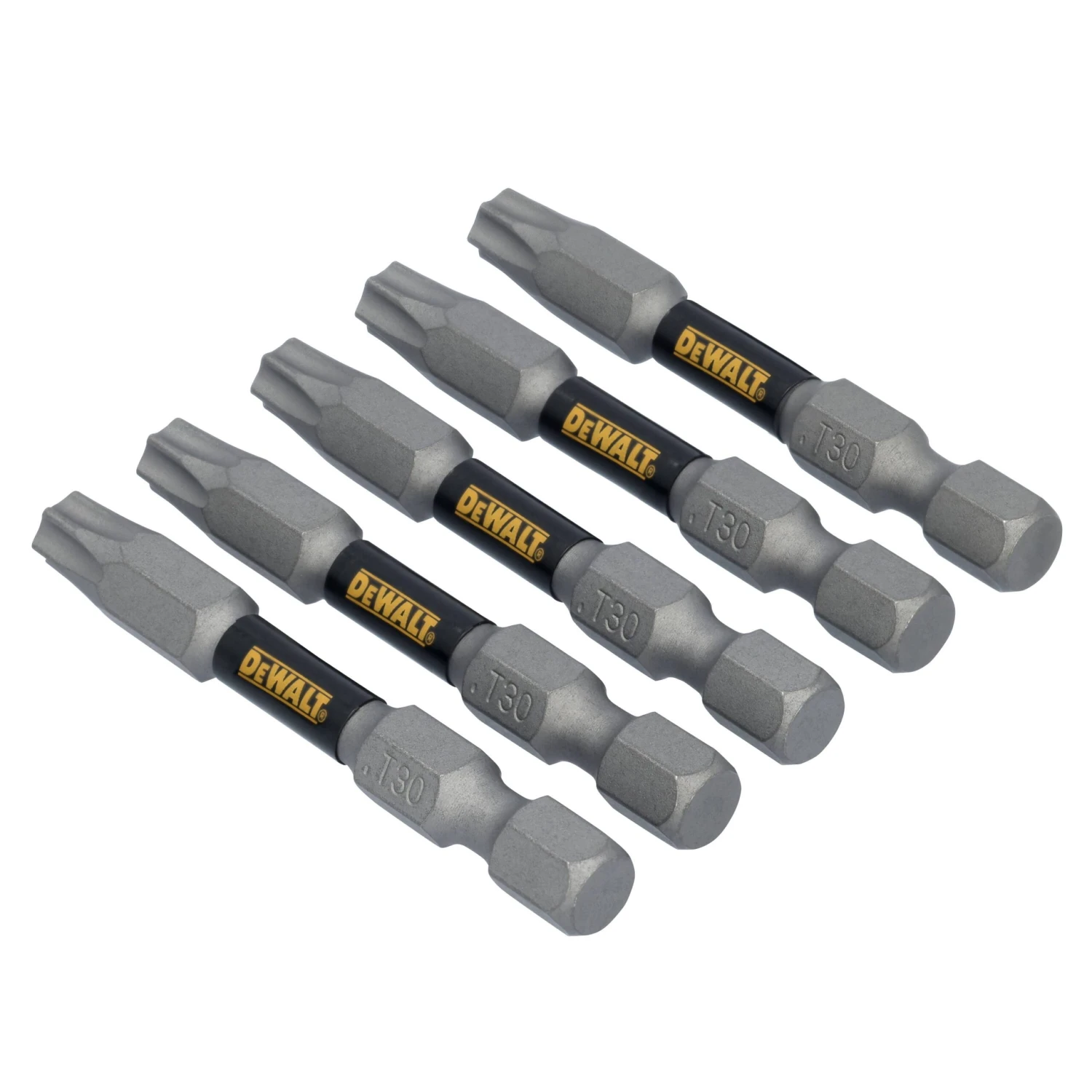 DEWALT TOUGH GRIP 2-in T30 Torx Screwdriver Bit Set 5 -Piece 4 DEWALT TOUGH GRIP 2-in T30 Torx Screwdriver Bit Set 5 -Piece -DeWALT 72028312 scaled